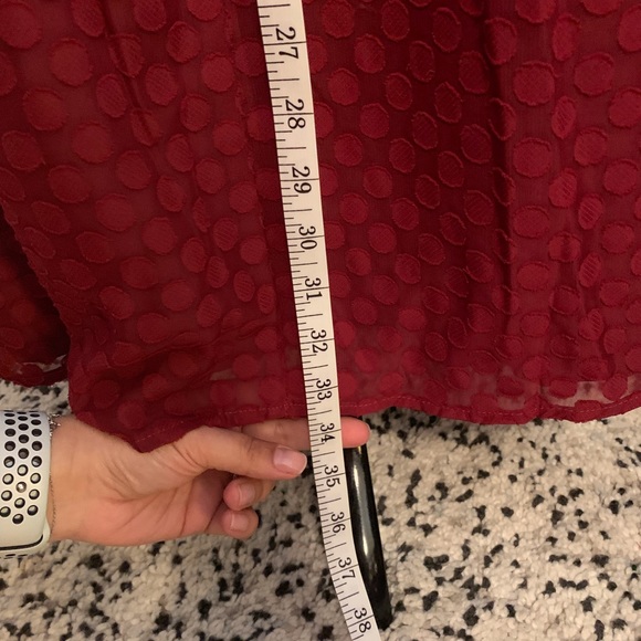 Maroon ModCloth dress - Picture 2 of 5